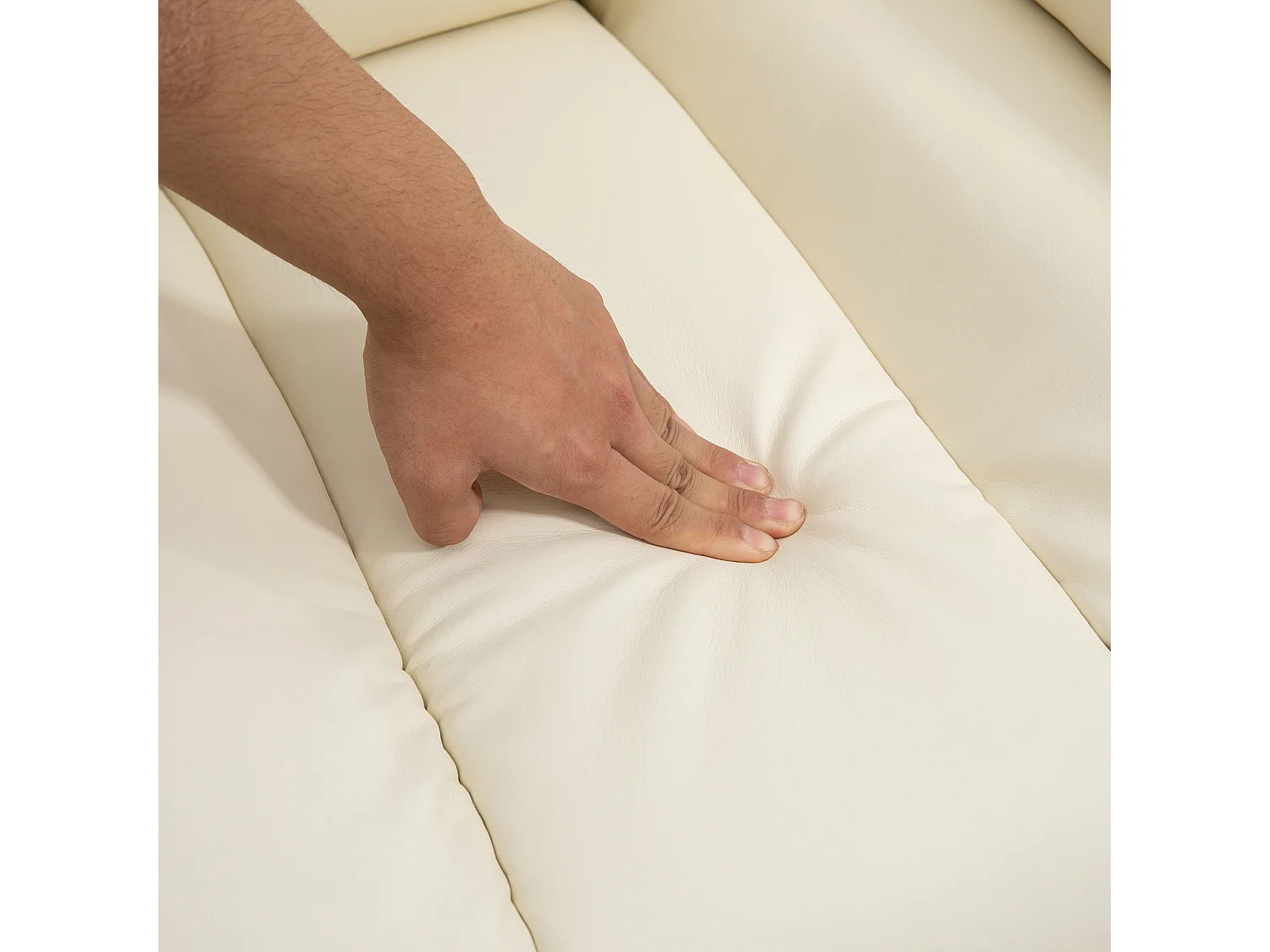 Sessel mit Aufstehhilfe, Relaxsessel eléctrico crema, 93x96x105 cm