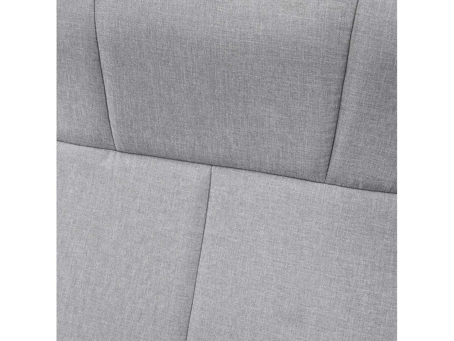 Fauteuil massant électrique avec repose-pieds lin gris clair acier salon