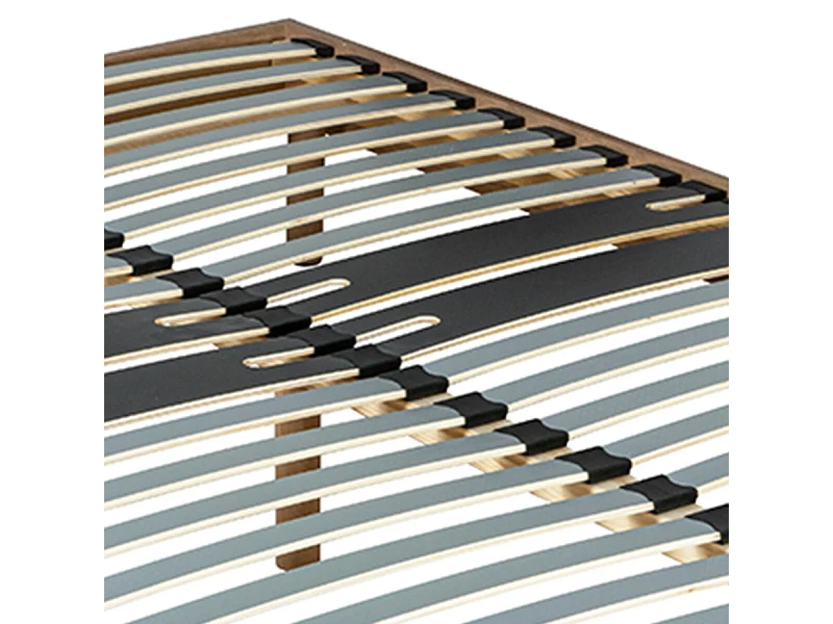 DREAMKIT - Sommier à Assembler 140x190 Finition Chêne Moyen