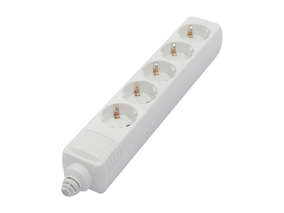 Bloc multiprise 5x16A sans cordon - Blanc - Chacon