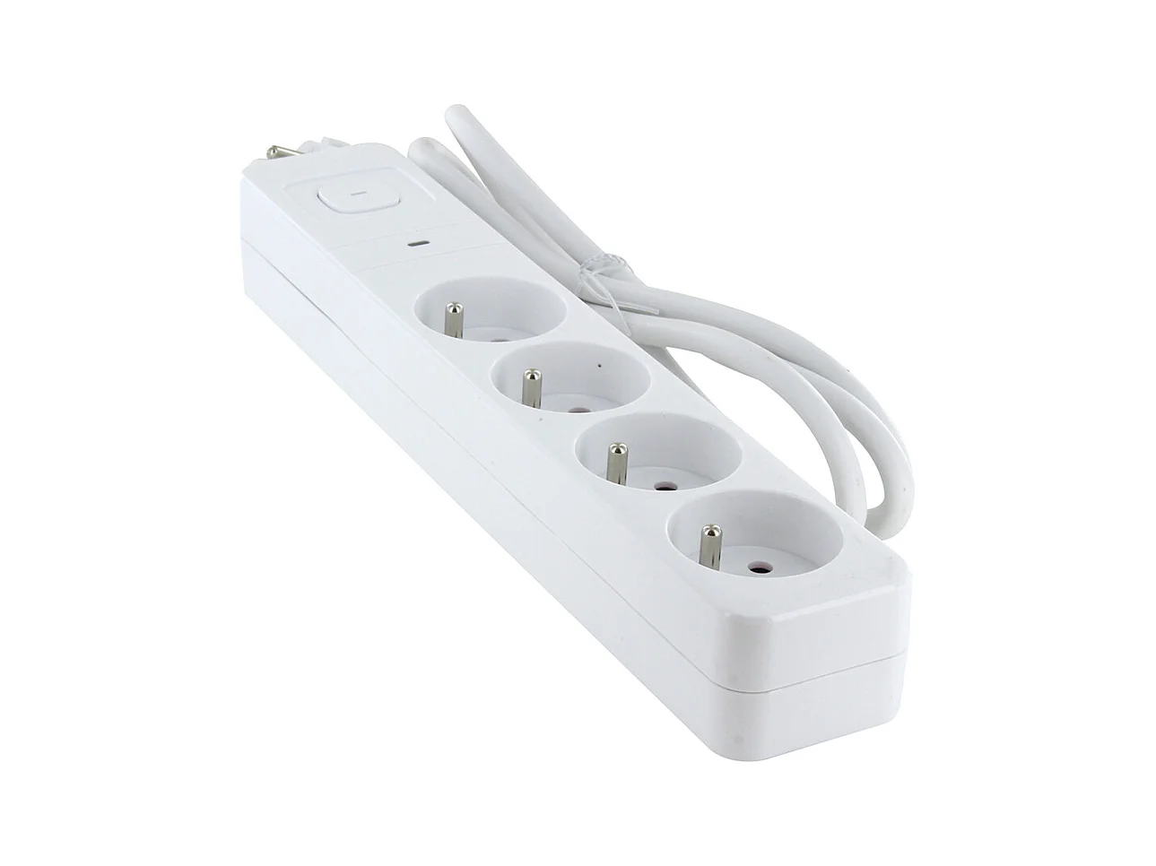 Bloc multiprise 4x16A + interrupteur - 1,5m - Chacon