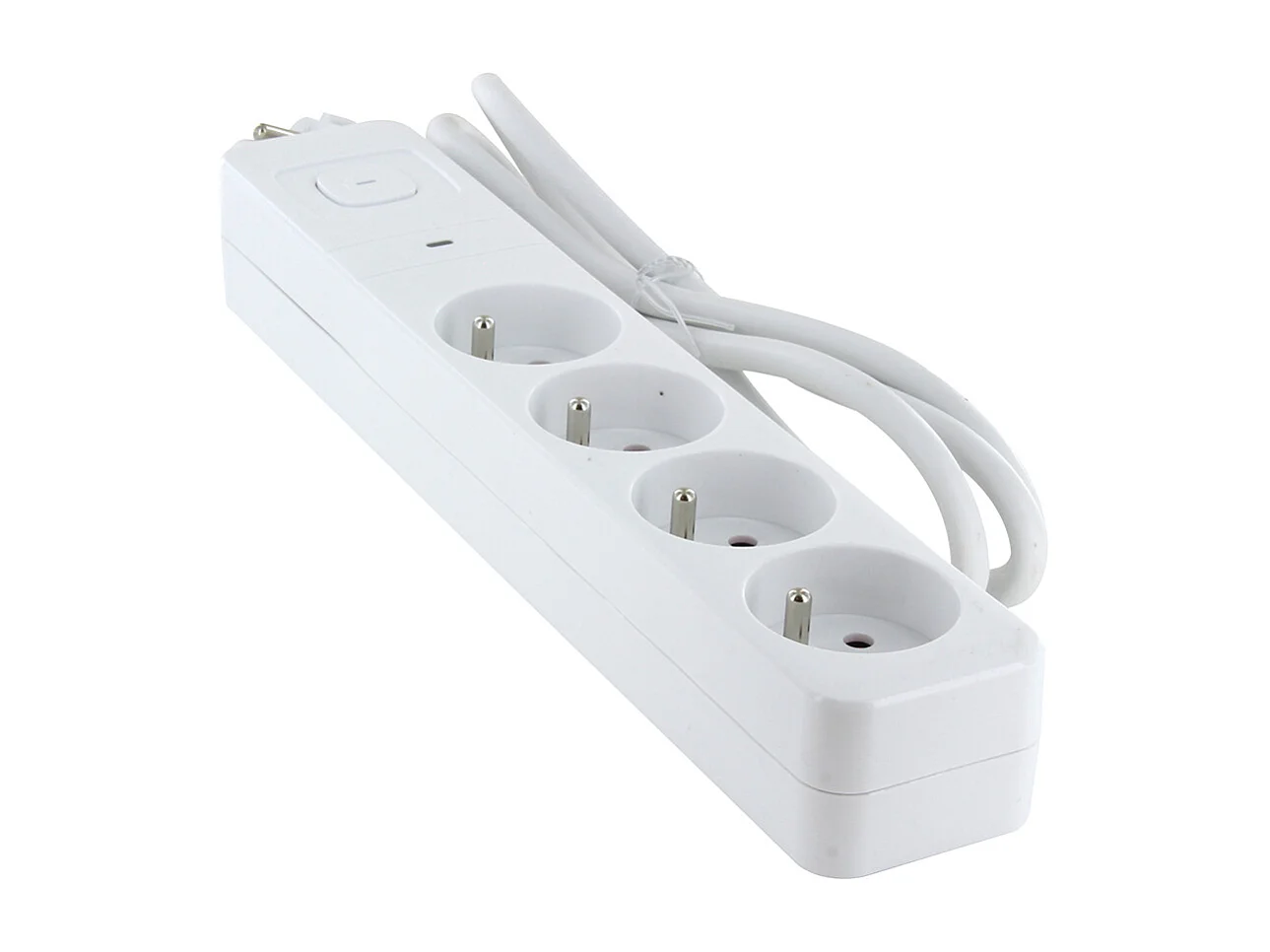 Bloc multiprise 4x16A + interrupteur - 1,5m - Chacon