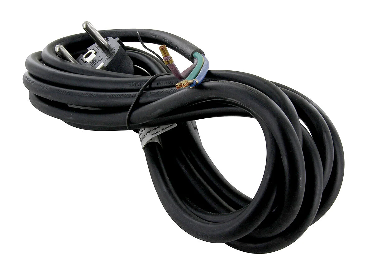 Rallonge HO5VVF 3x1,5mm2 - 3m - noir - Chacon