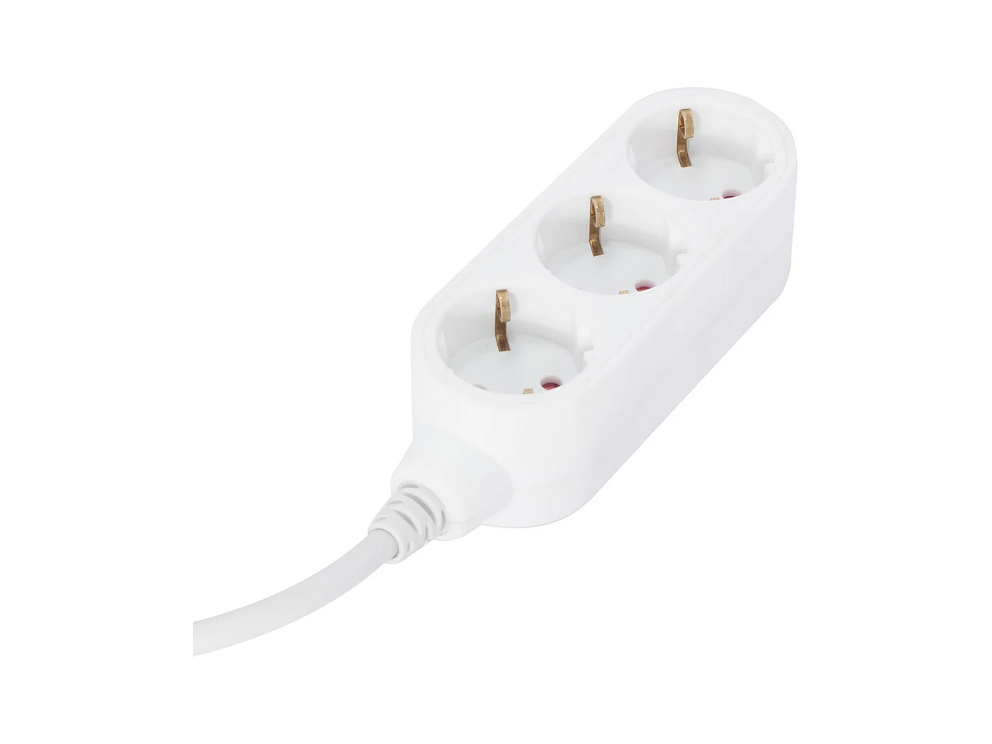 Bloc multiprise Schuko 3x16A - Blanc - Chacon