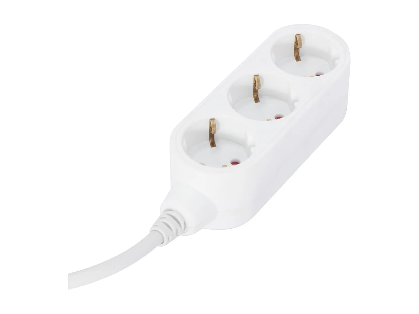 Bloc multiprise Schuko 3x16A - Blanc - Chacon