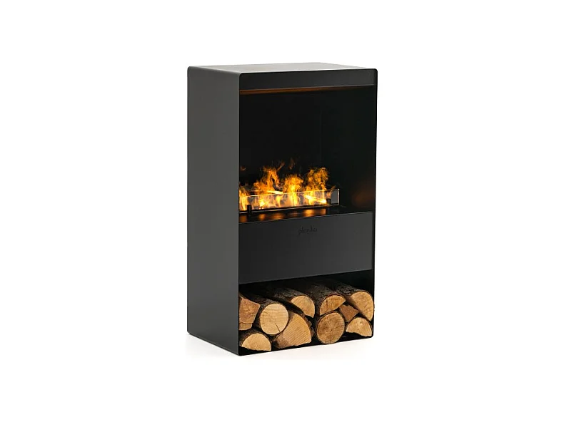 Planika - Cheminée à vapeur d'eau avec effet de flamme réaliste et technologie Optimyst, télécommande, design moderne