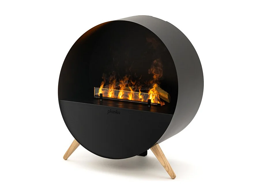 Planika - Misty Water Steam Fireplace met realistisch vlameffect en Optimyst-technologie, afstandsbediening, modern design