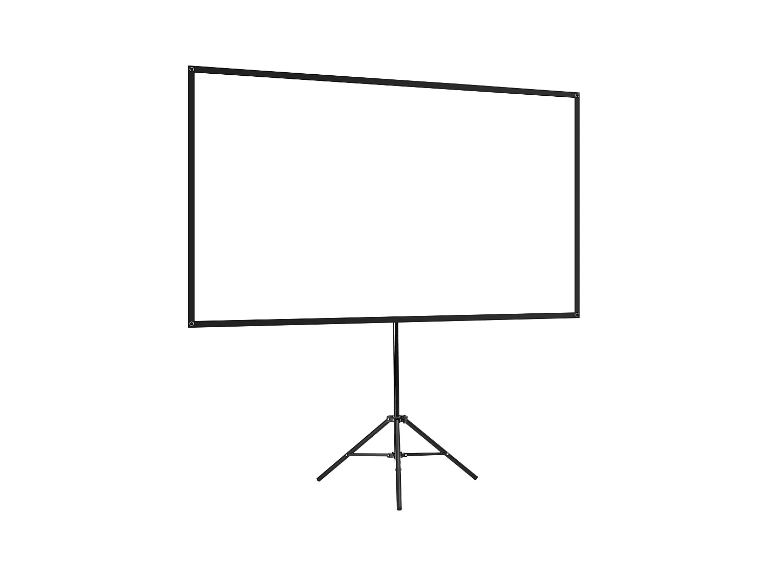 Projektionsleinwand SucceBuy mit Stativ 203,2 cm, Tragbare und Knitterfeste Projektionsleinwand, Großer Betrachtungswinkel 160°, 16:9 4K HD