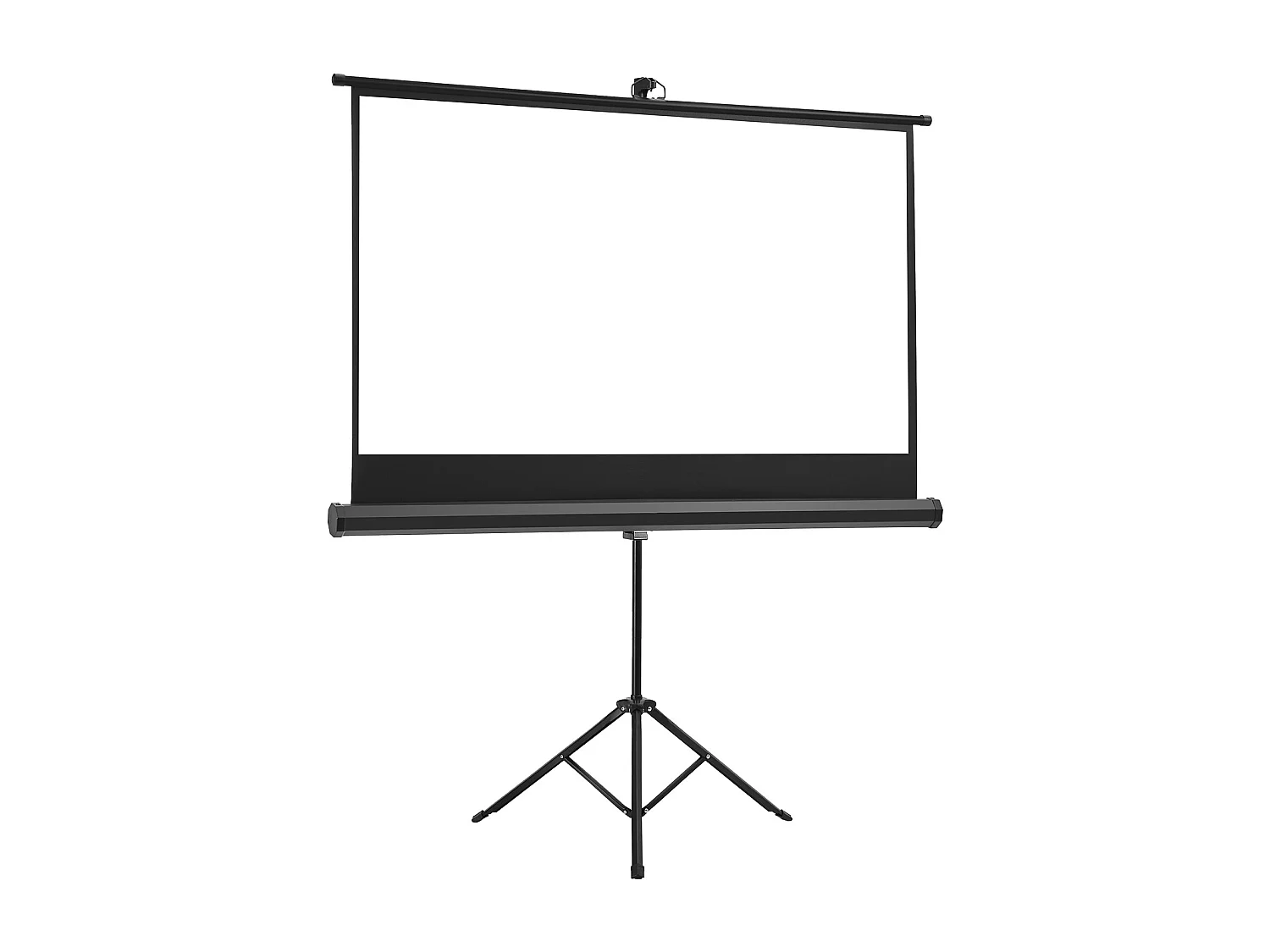 Schermo di Proiezione SucceBuy con Treppiede da 152,4 cm, Telo di Proiezione Portatile e Anti-Grinza, Grande Angolo di Visione 160°, 16:9 4K HD