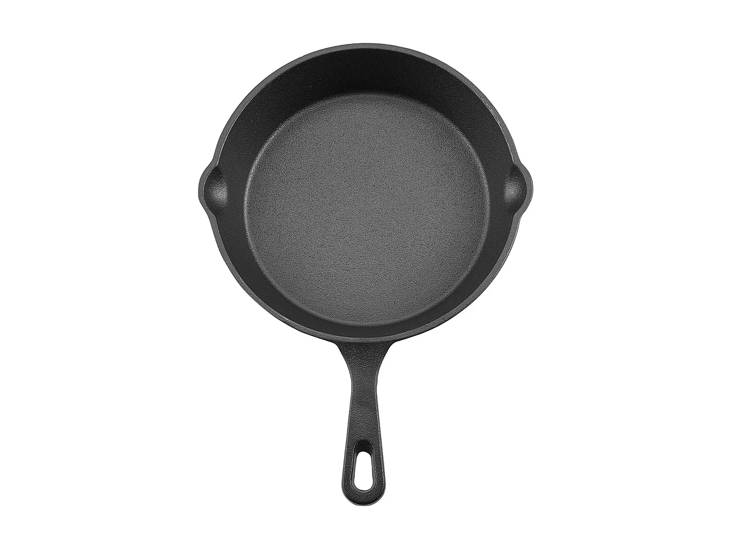 Poêle en Fonte SucceBuy, 4PCs 15,5/20,5/26/30,5 cm, Sauteuse Pré-Assaisonnée avec Poignée en Silicone Résistante À la Chaleur, pour  Four, Gaz, Électrique