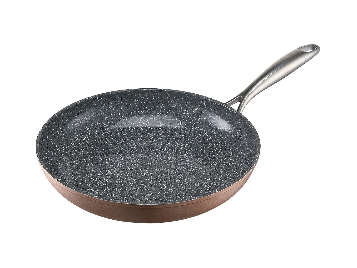 Poêle en Aluminium SucceBuy, 3PCs 20/27/30 cm, Sauteuse en Céramique Antiadhésive avec Poignée Résistante À la Chaleur, pour  Gaz, Électrique