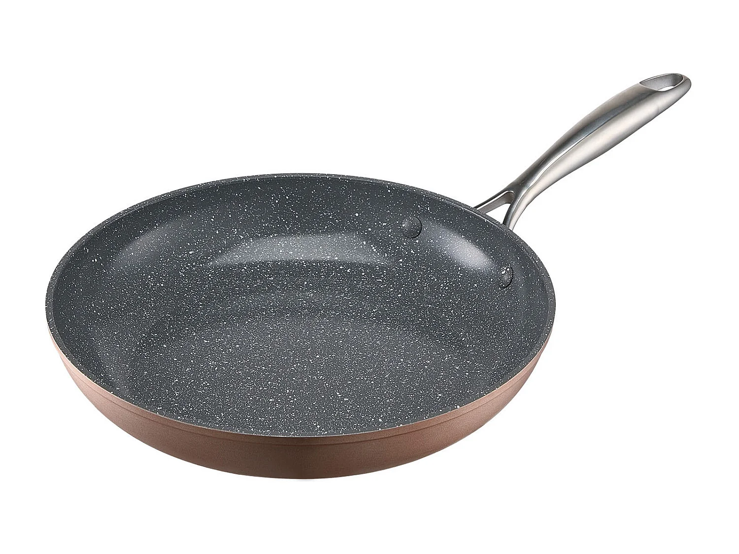 Poêle en Aluminium SucceBuy, 3PCs 20/27/30 cm, Sauteuse en Céramique Antiadhésive avec Poignée Résistante À la Chaleur, pour  Gaz, Électrique