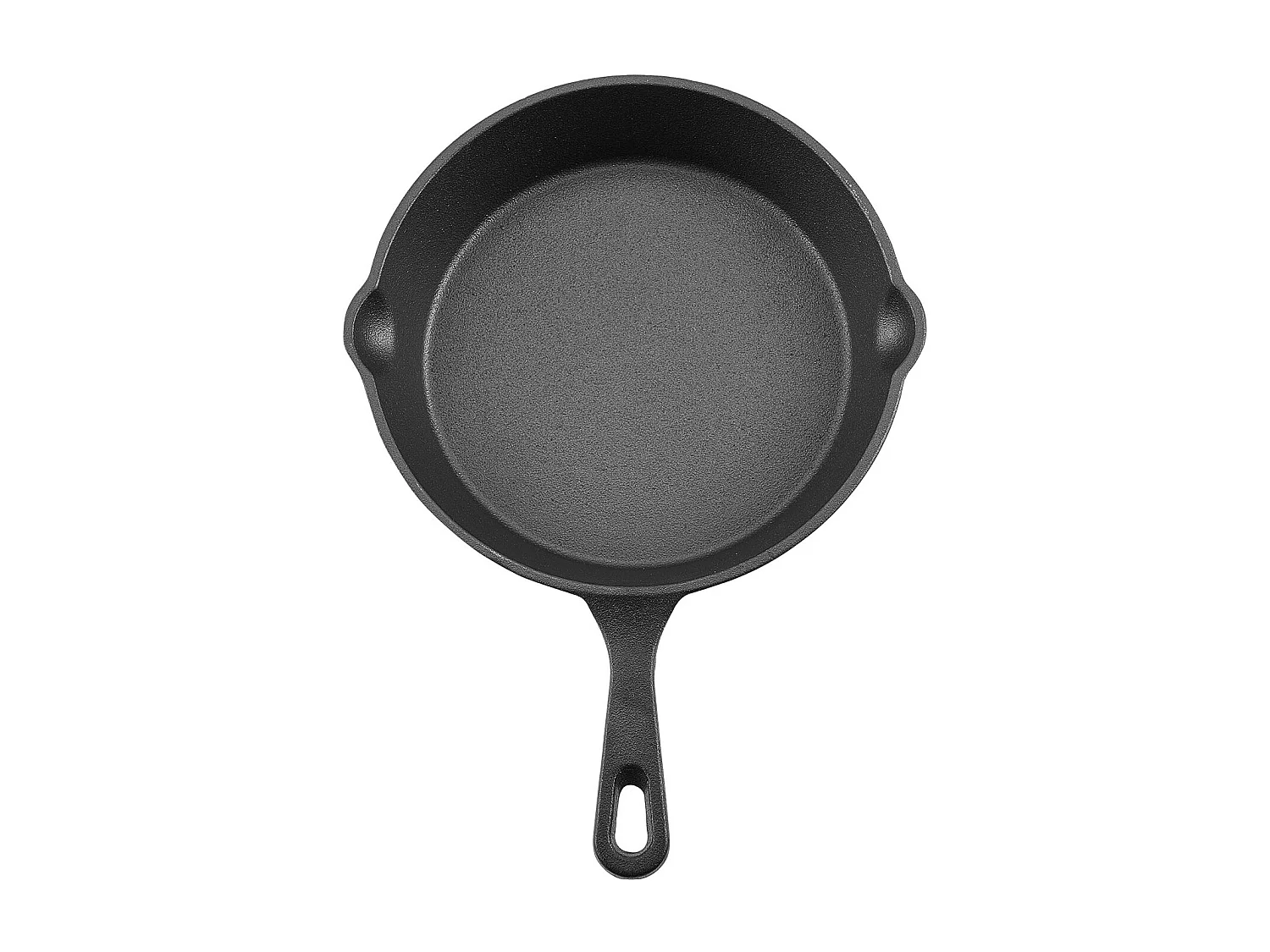 Poêle en Fonte SucceBuy, 3PCs 16 cm/22 cm/26,5 cm, Sauteuse Pré-Assaisonnée avec Poignée Résistante À la Chaleur, pour  Four, Gaz, Électrique, Induction, Noir