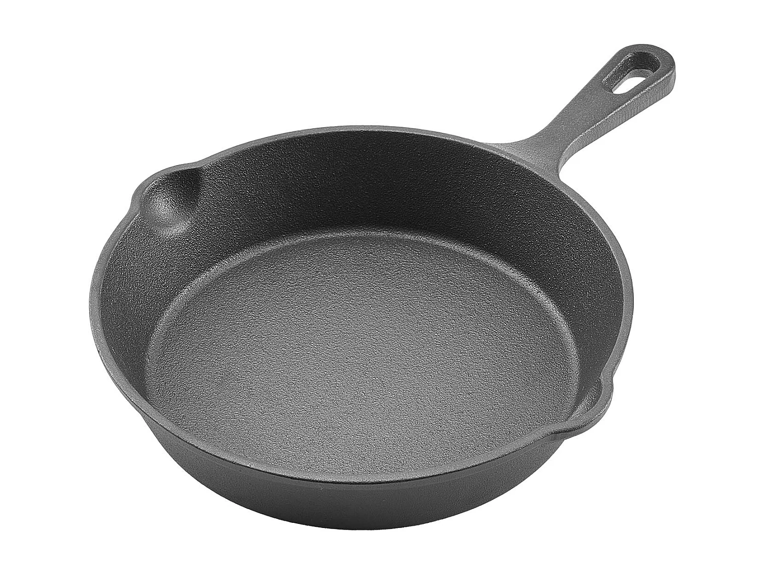 Poêle en Fonte SucceBuy, 3PCs 16 cm/22 cm/26,5 cm, Sauteuse Pré-Assaisonnée avec Poignée Résistante À la Chaleur, pour  Four, Gaz, Électrique, Induction, Noir