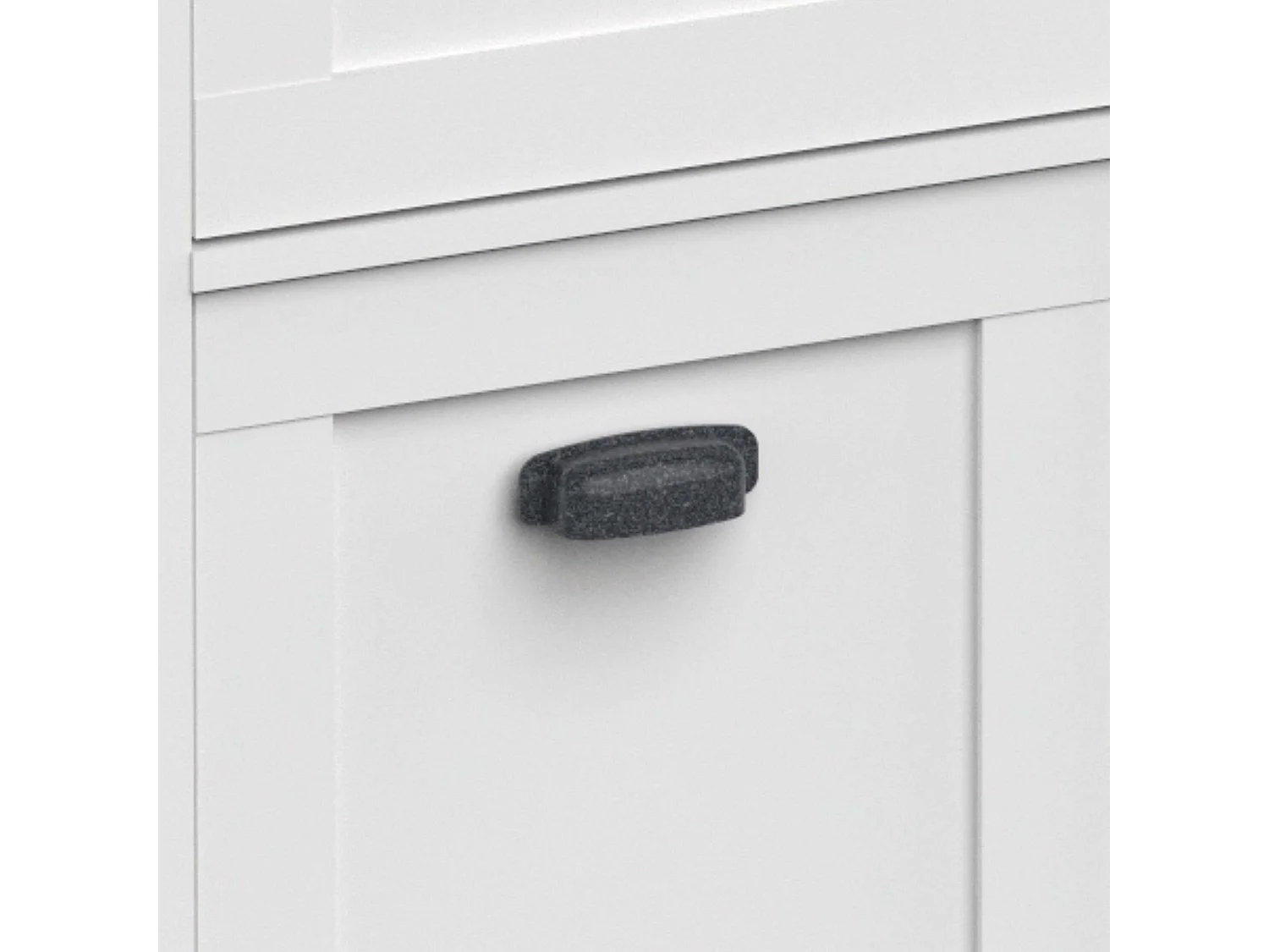 Mueble Baño Siena Estilo Nórdico Blanco y Roble 1 Cajón 2 Puertas (Sin Lavabo)