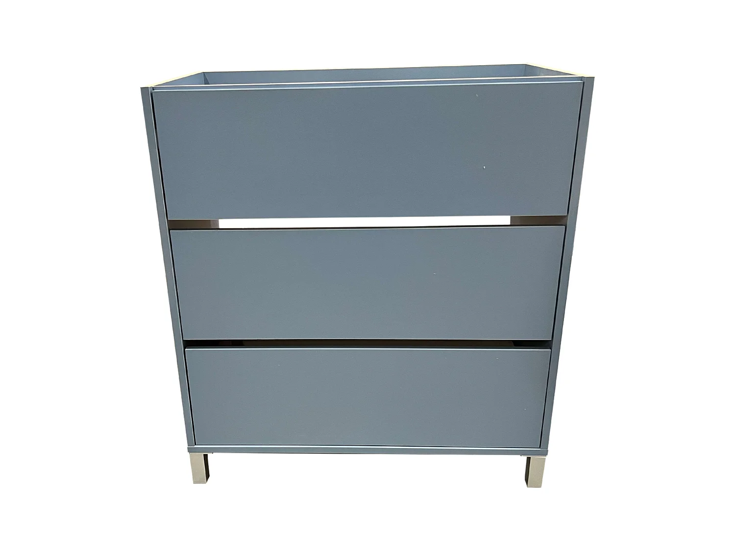 Baño Lavabo+Espejo Kalma Azul Talco 82x47x90 cm