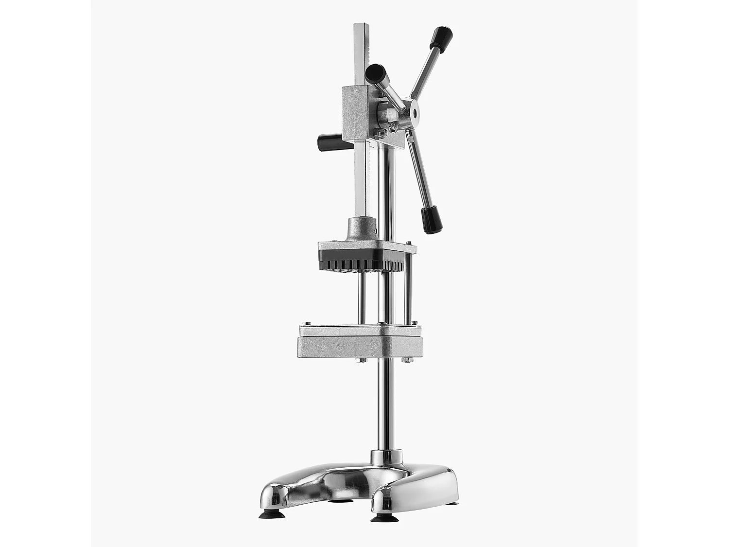 Coupe-Frites Pomme SucceBuy de Terre Professionnel Manuel, Coupe-Légumes et Fruits Multifonction, avec 3 Lames de Rechange 12,7 mm, 9,5 mm, 6,4 mm