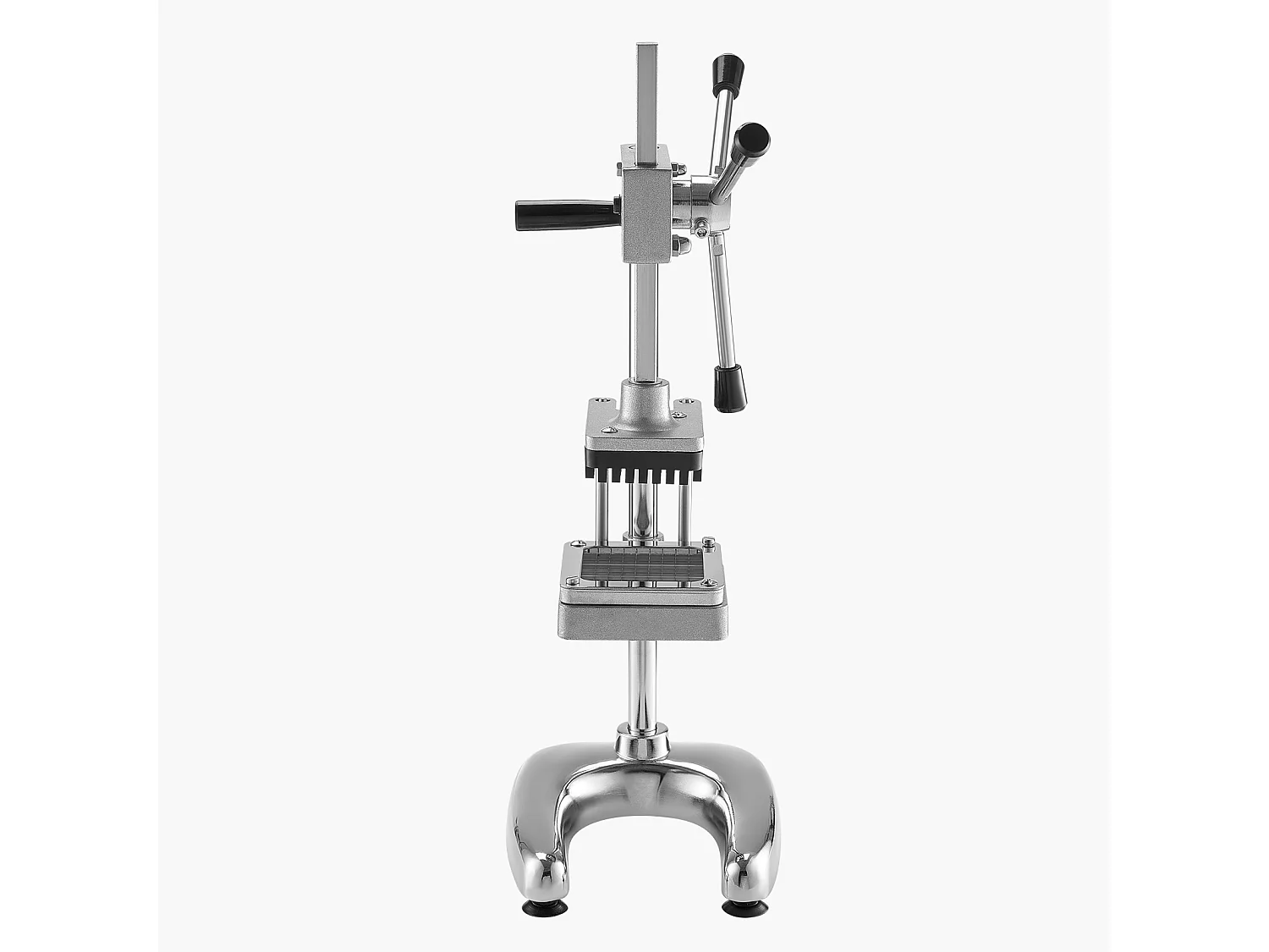 Coupe-Frites Pomme SucceBuy de Terre Professionnel Manuel, Coupe-Légumes et Fruits Multifonction, avec 3 Lames de Rechange 12,7 mm, 9,5 mm, 6,4 mm