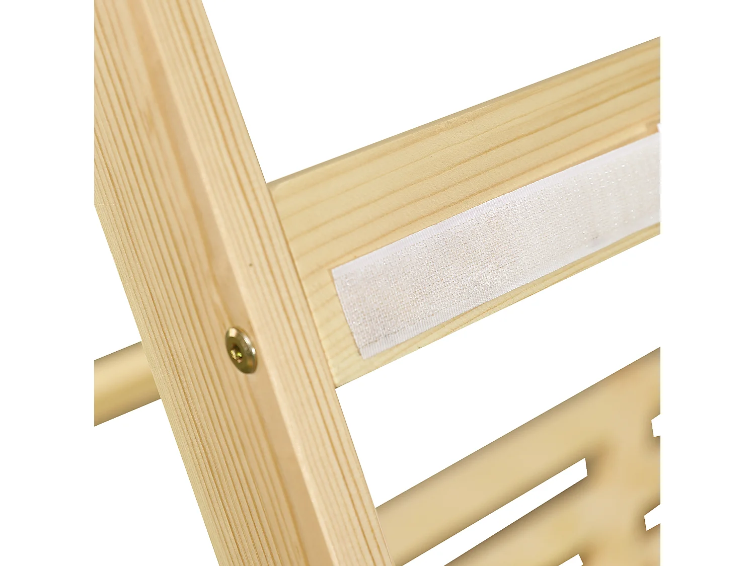 Lit simple 90 x 200 cm - Lit enfant avec barrière et tente - design cabane en rondins - matelas non inclus