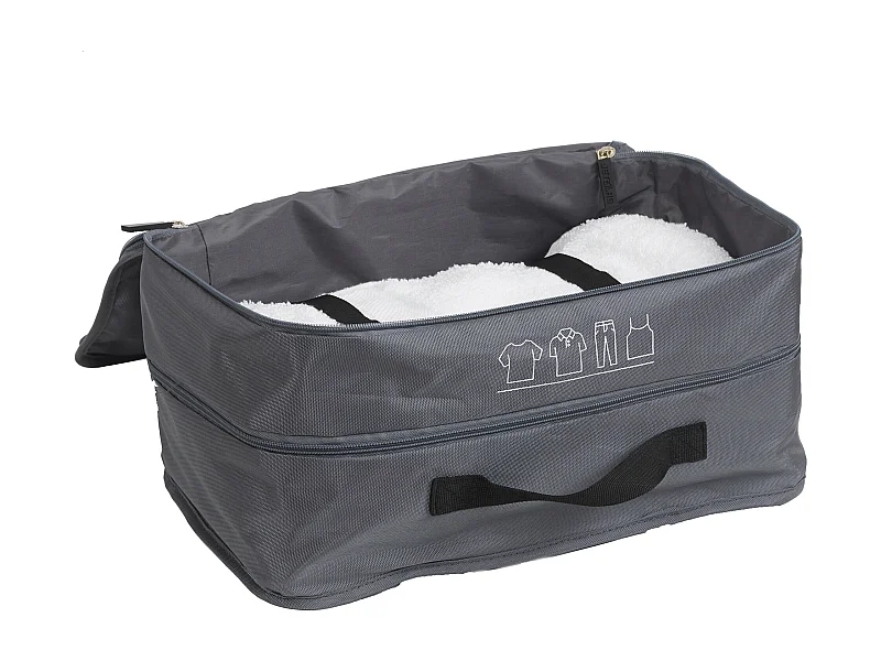 Penderie De Voyage Pliable 54x44x29cm Noir