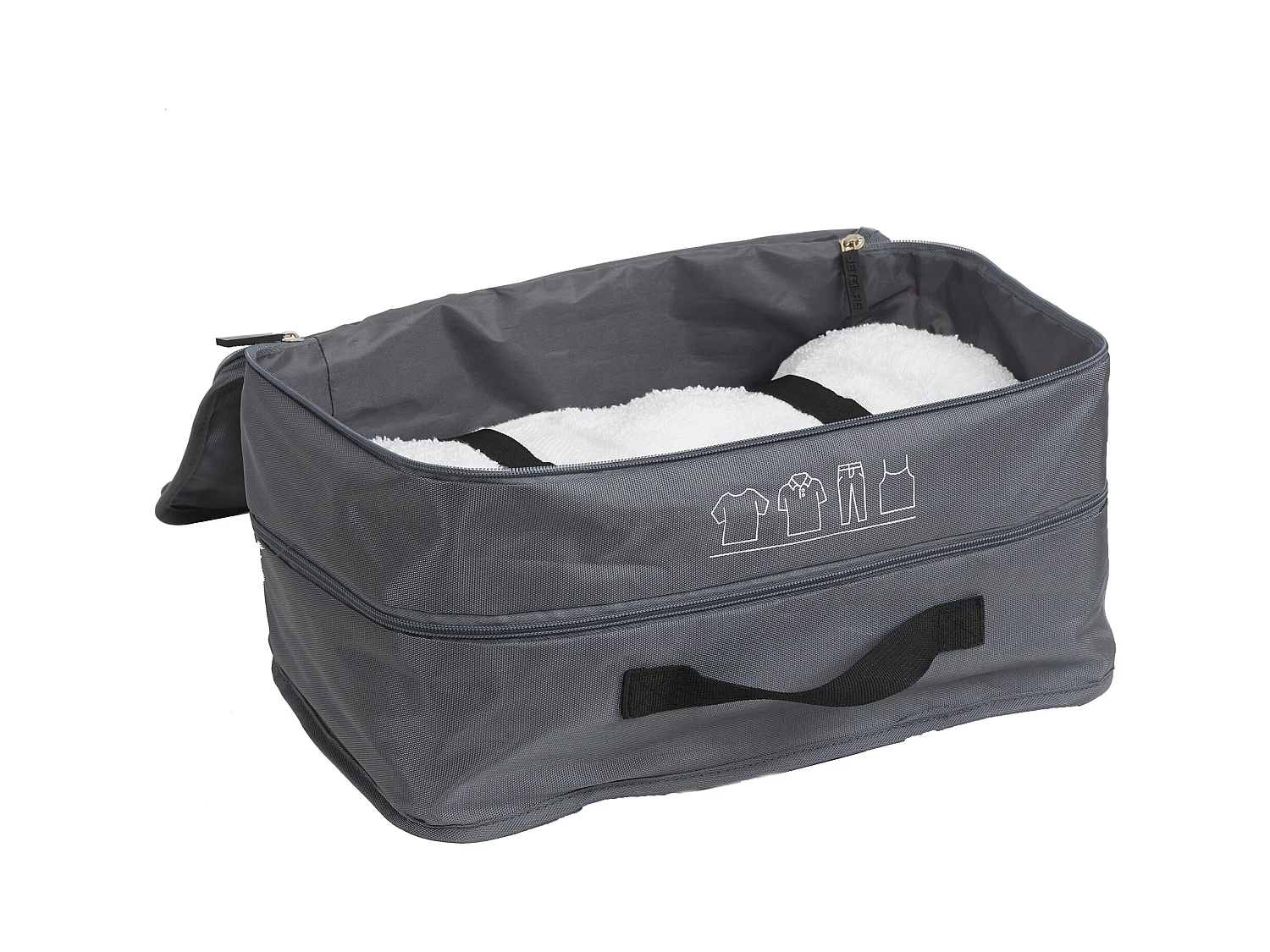 Penderie De Voyage Pliable 54x44x29cm Noir