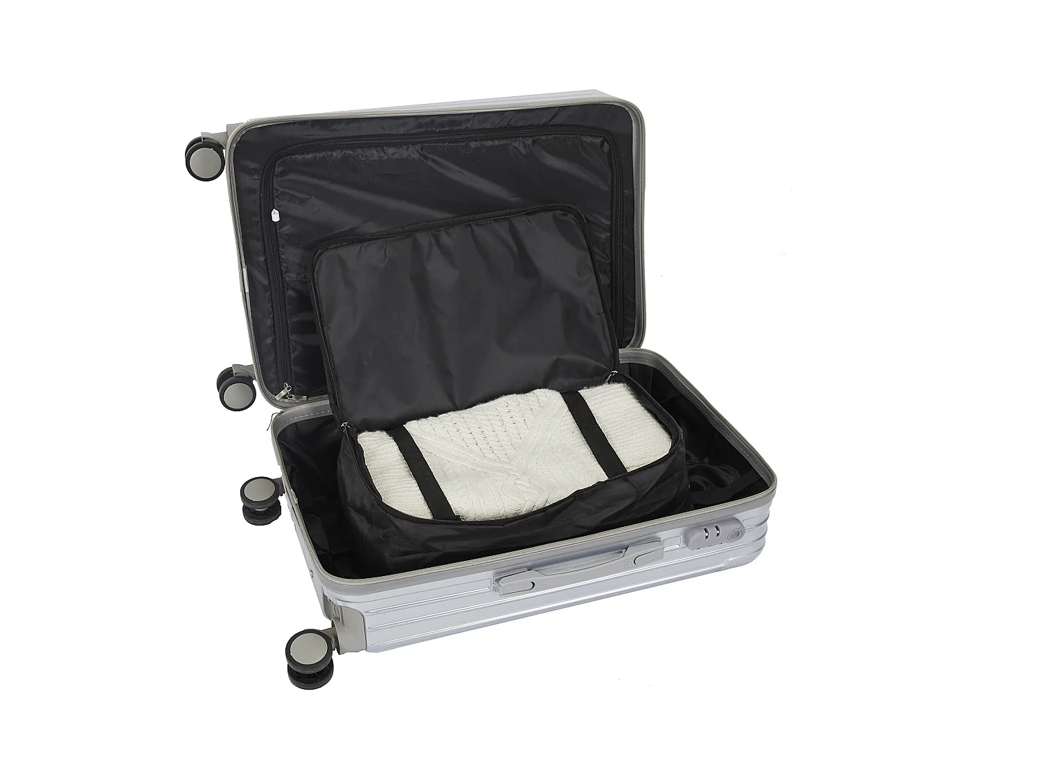 Penderie De Voyage Pliable 54x44x29cm Noir