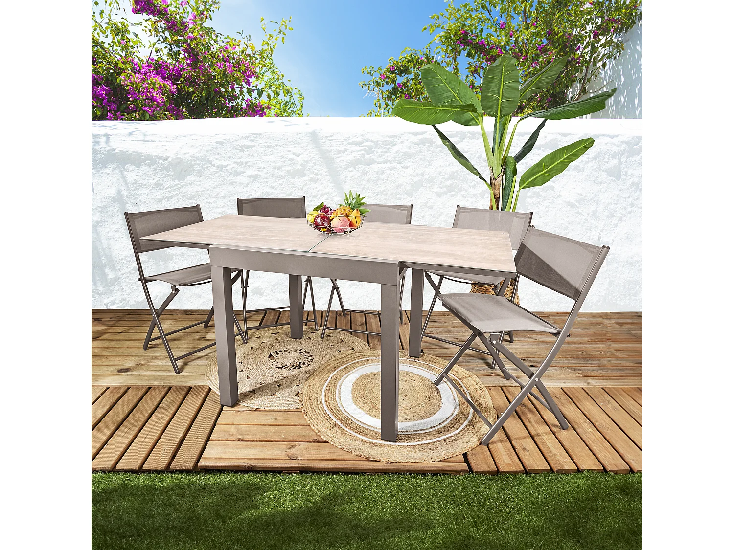 Table Extensible Ornela 80x160cm