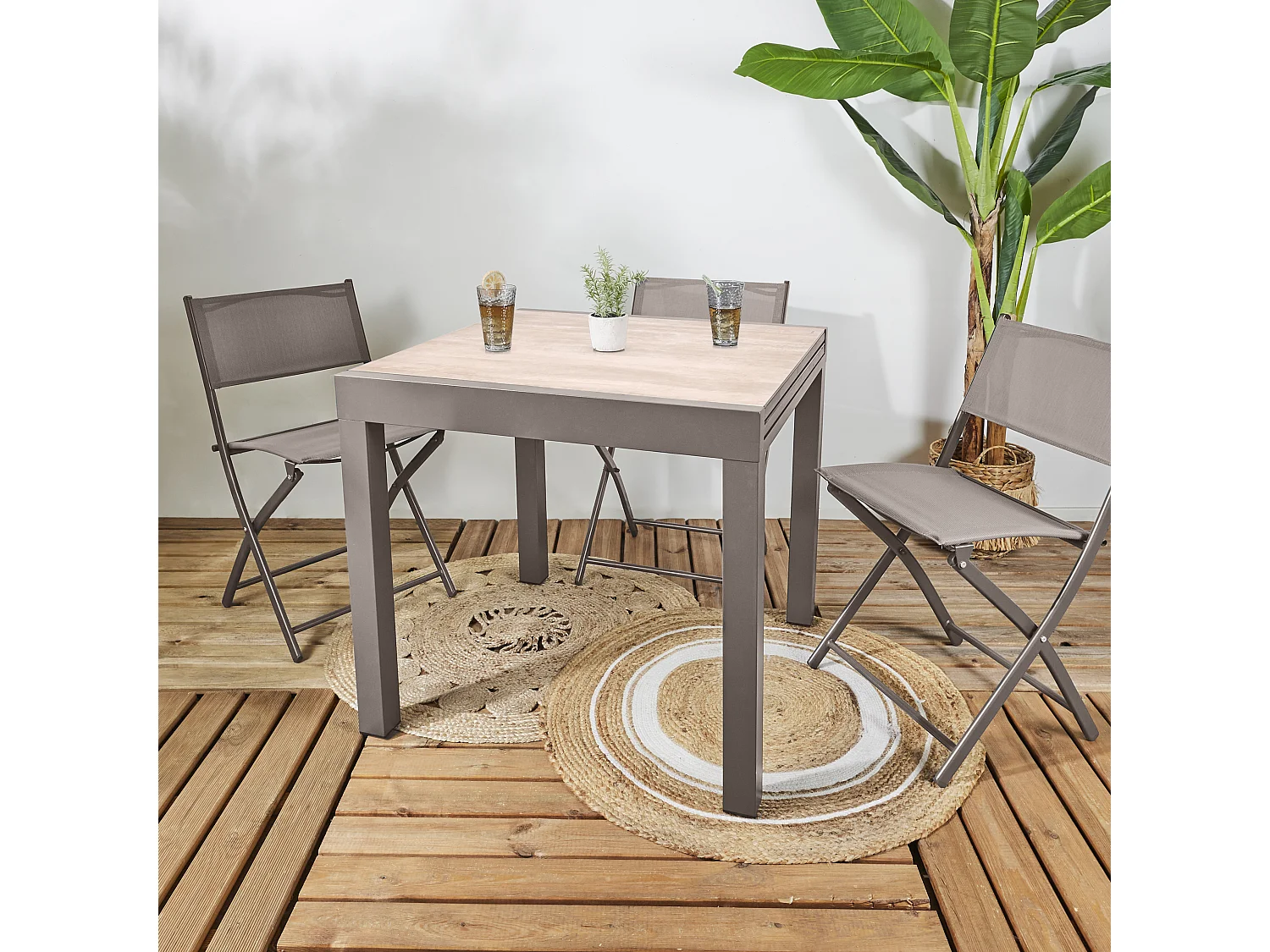 Table Extensible Ornela 80x160cm