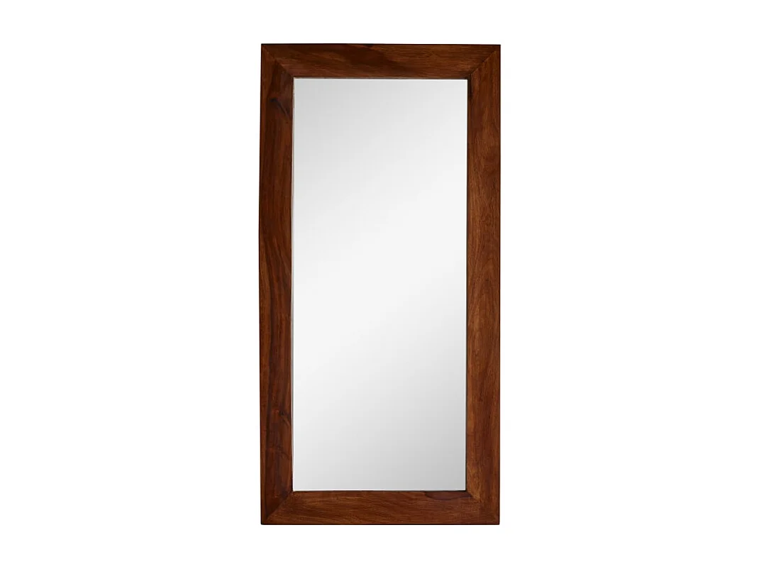 Spiegel Badezimmer Flur Schlafzimmer Wandspiegel 100x50 cm Massivholz Palisander