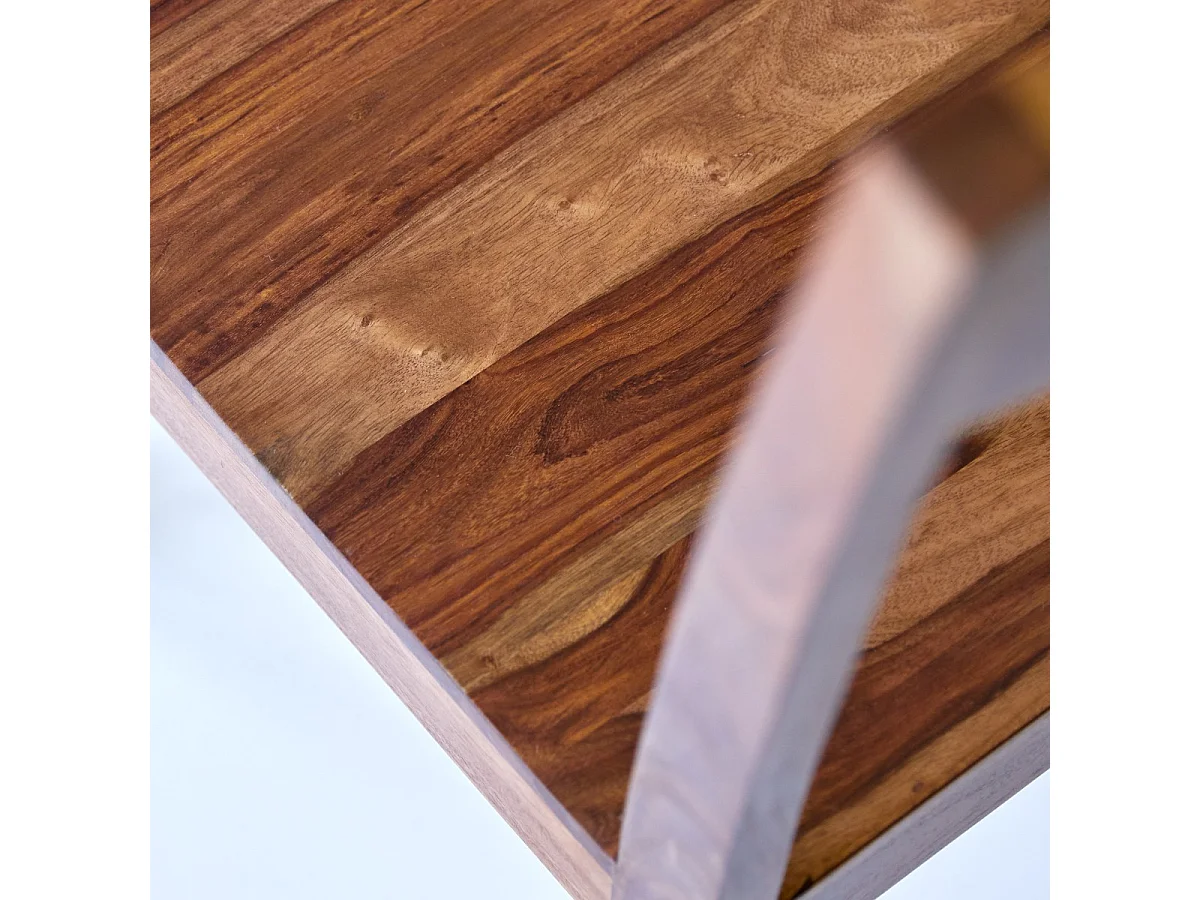 Sedia Sheesham palissandro legno massello design scandinavo  sala pranzo