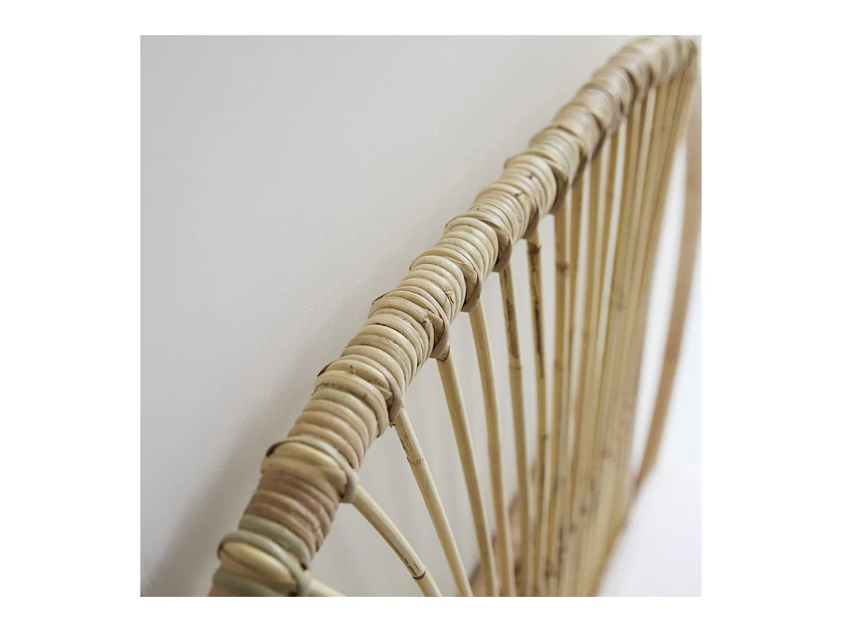 Testata per letto in rattan 120 cm Leontie