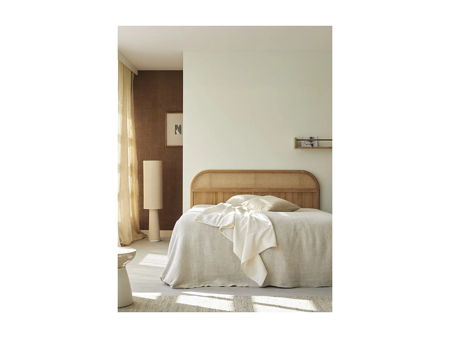 Testiera in legno di teak 170 Hector