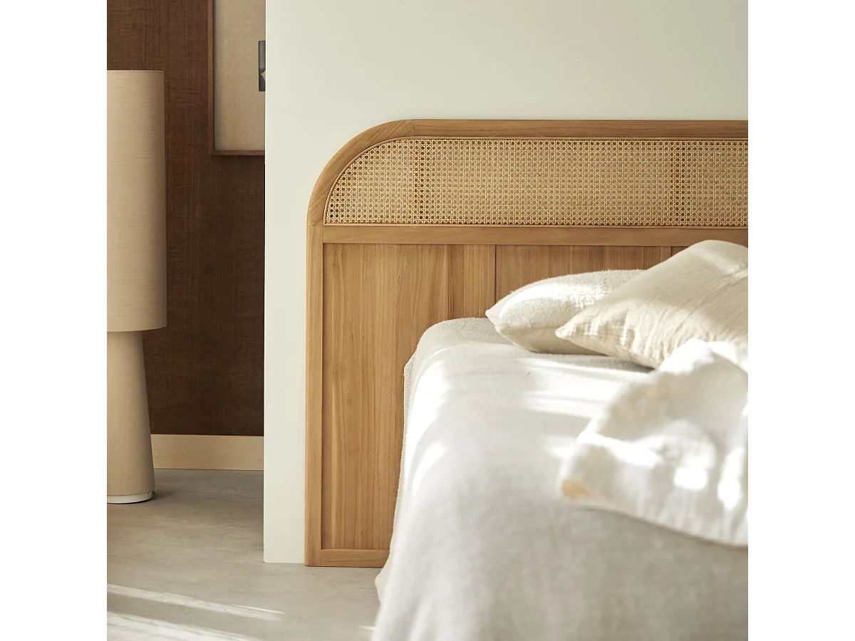 Bett-Kopfteil Hector aus Teakholz 170 cm