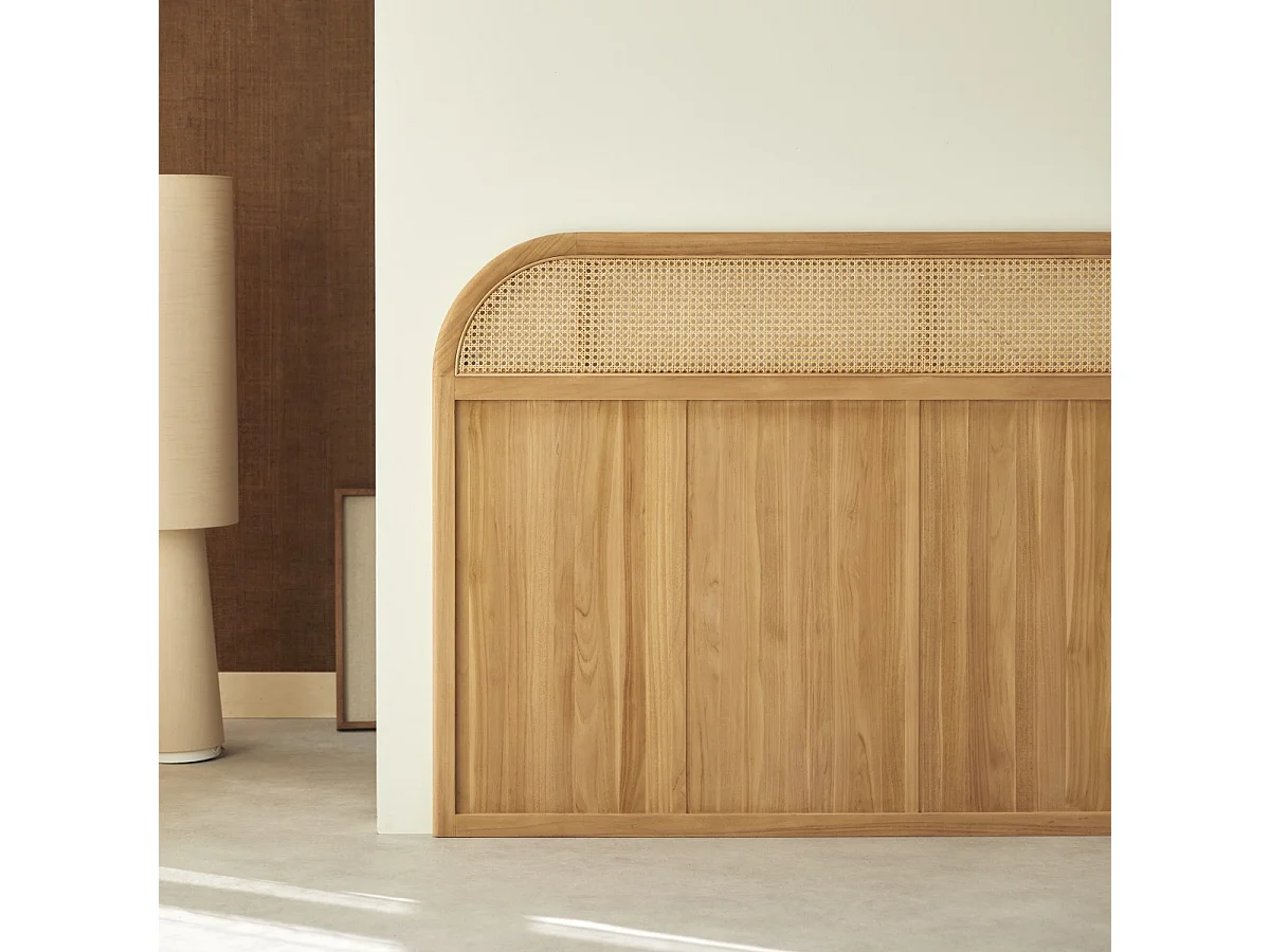 Bett-Kopfteil Hector aus Teakholz 170 cm