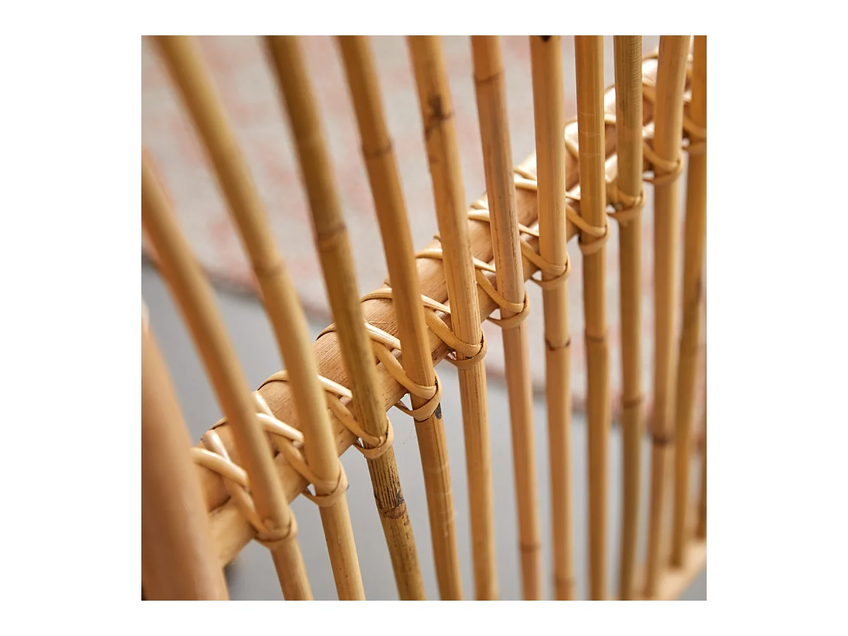 Testiera per letto bambini in canne di rattan 120 Leontie