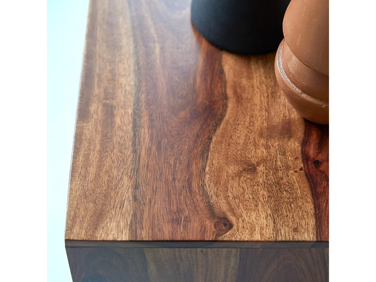 Nachttisch Kwarto aus massivem Palisanderholz