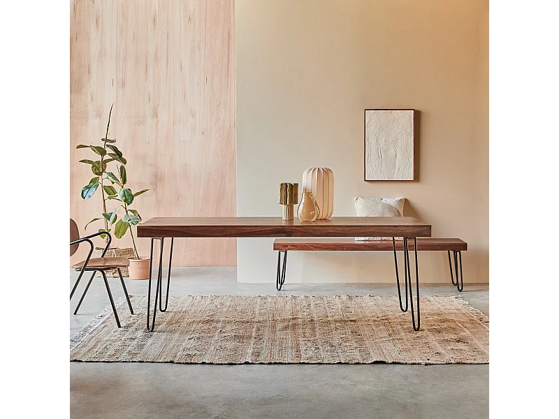 Tisch aus Palisander Holz 210x75 Helga