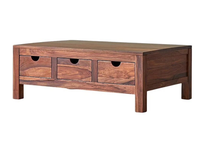 Couchstisch Beistelltisch Wohnzimmertisch Palisanderholz 110x75 cm Neu Tikamoon