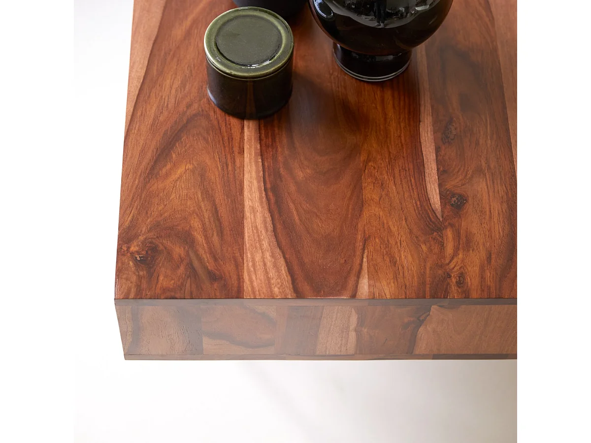 Tavolino basso 115 x 70 cm in Palissandro Metric