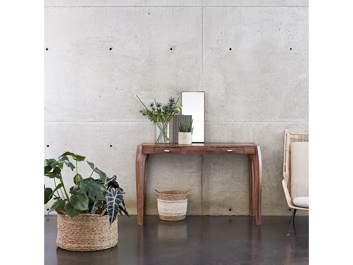 Konsolentisch Palisander Konsole Sideboard Massivholz massiv 135