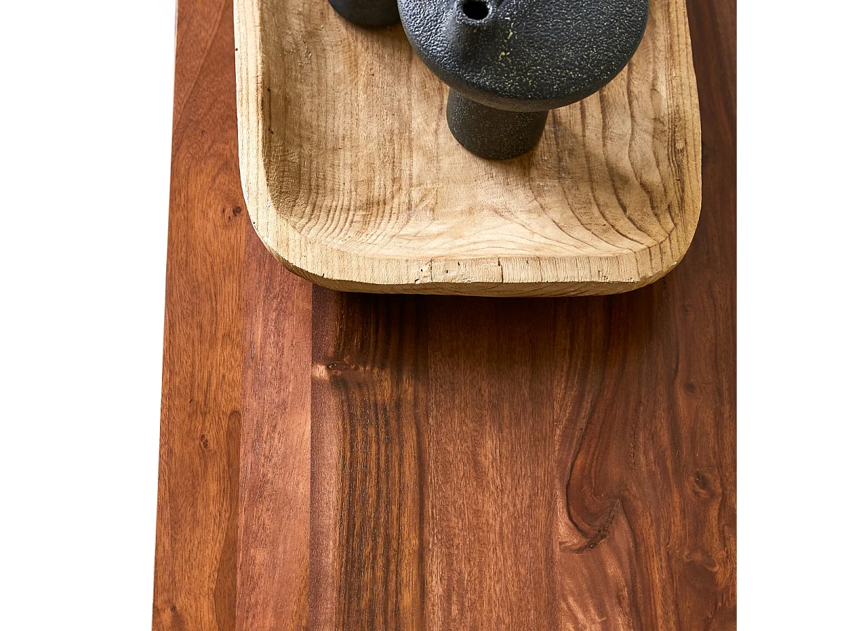 TV Möbel Palisander 205cm Wohnzimmer Hifi Sideboard TV Rack Fernsehschrank