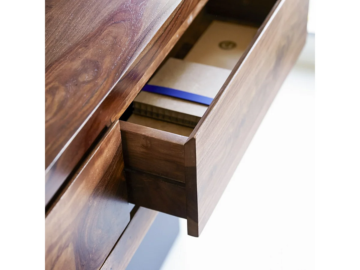 Konsolentisch Sideboard Wandschrank aus Palisanderholz 120 cm Neu Tikamoon