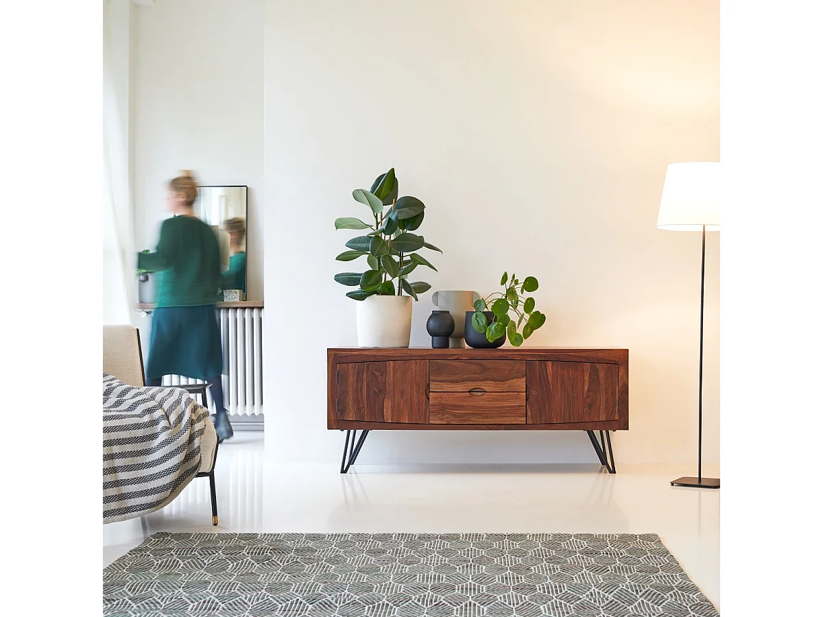 Mobile porta TV in legno di palissandro 180 Bonnie