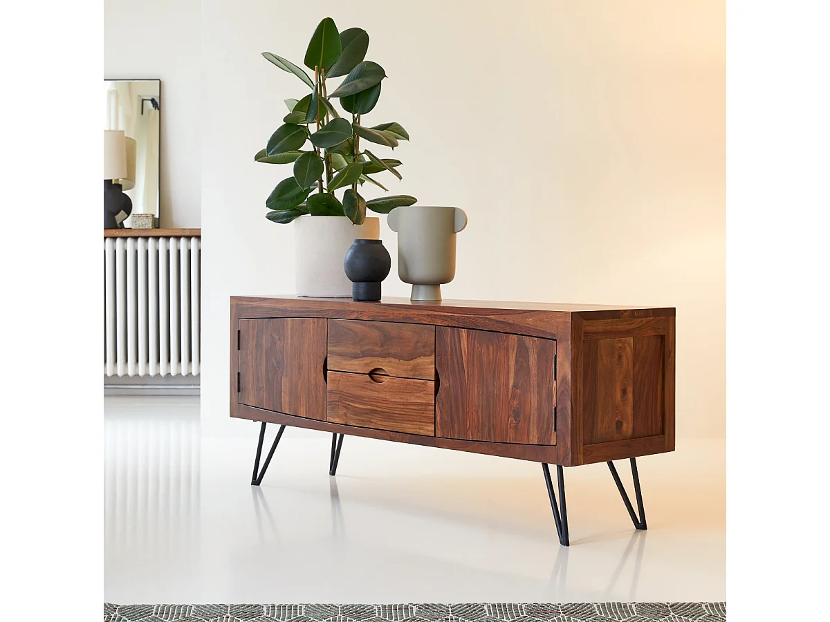 Mobile porta TV in legno di palissandro 180 Bonnie