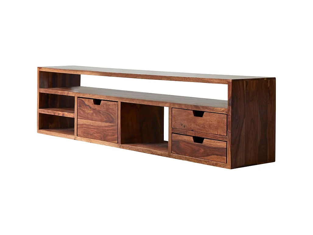 TV-Unterschrank TV-Schrank TV-Tisch Palisander massives Holz 170cm Tikamoon