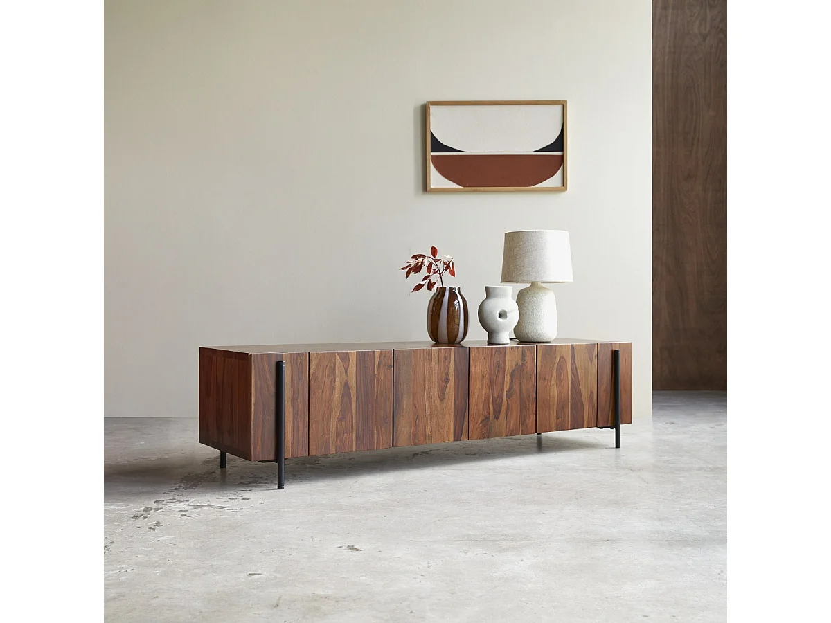 Niedriges TV-Möbel aus Palisanderholz 170 Honorine