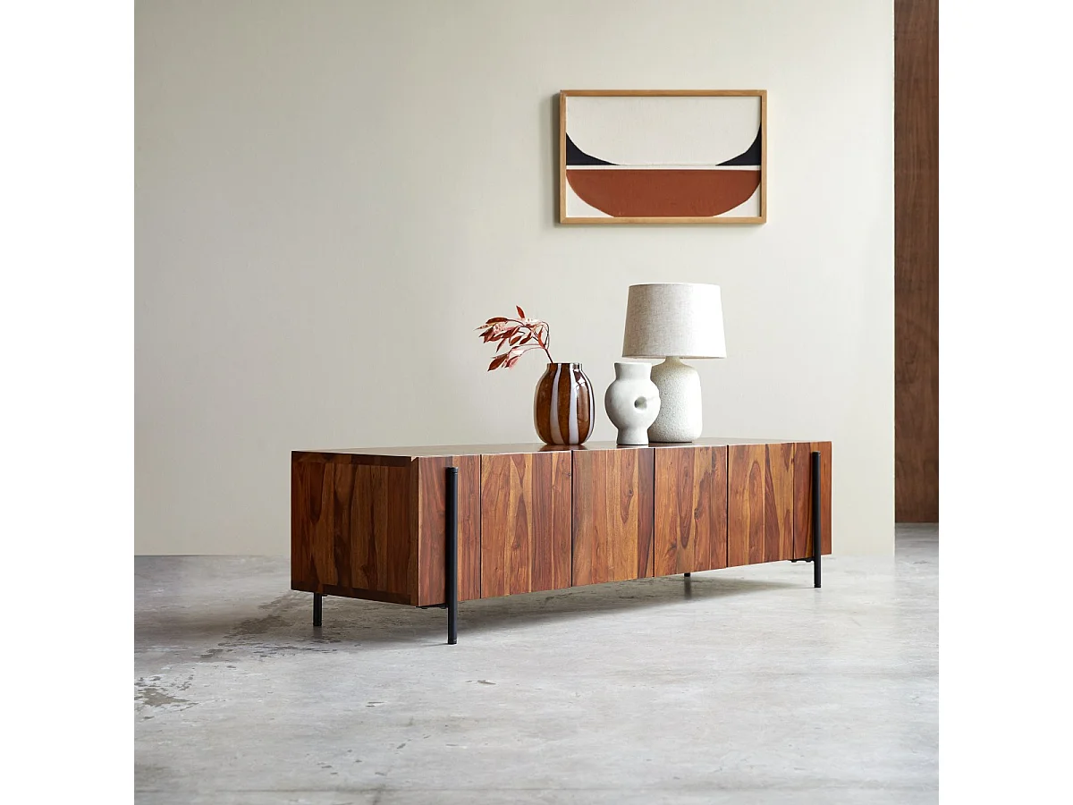 Niedriges TV-Möbel aus Palisanderholz 170 Honorine