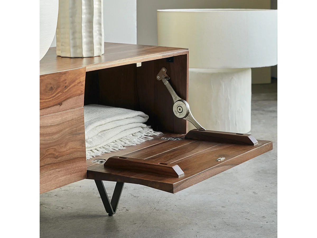 Mobile porta tv in legno di palissandro Metric