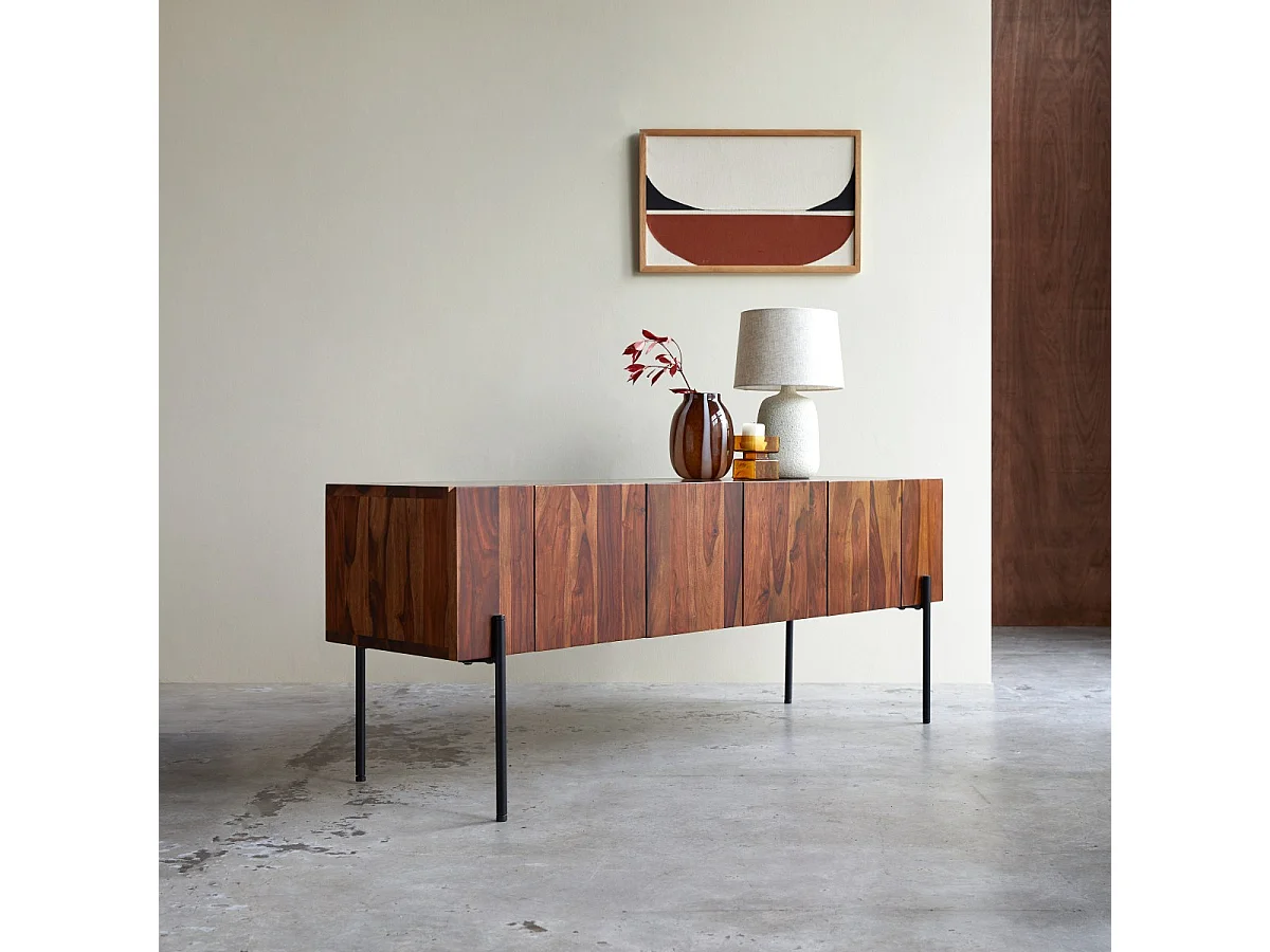 Hohes TV-Möbel aus Palisanderholz 170 Honorine