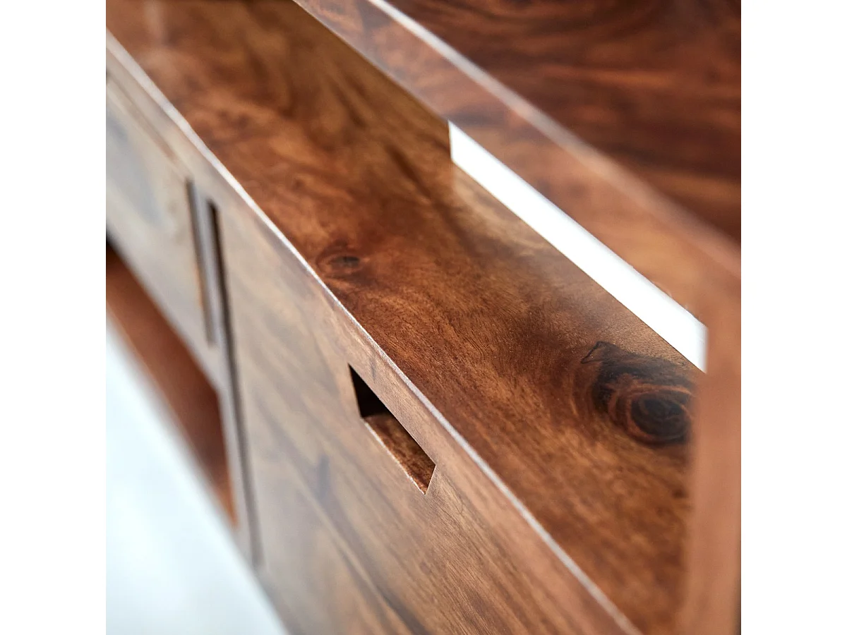 TV-Unterschrank TV-Schrank TV-Tisch Palisander massives Holz Neu Tikamoon